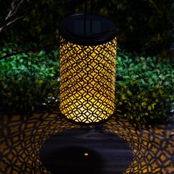 Светильник уличный ЭРА ERASF22-44 на солнечных батареях садовый Орнамент 19 см | Садовые декоративные светильники