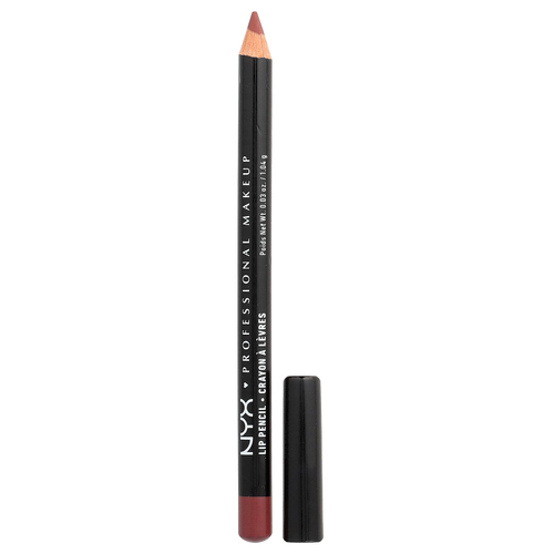 NYX Professional Makeup, Slim Lip Pencil, красное дерево 809, 1,04 г (0,03 унции)