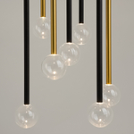 Подвесной светодиодный светильник Maytoni Bubble dream MOD383PL-L20BBS3K