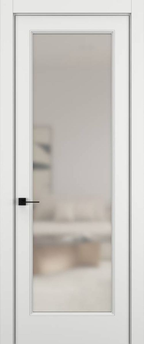 Дверь 01V ELEGANT Матовый Лунный