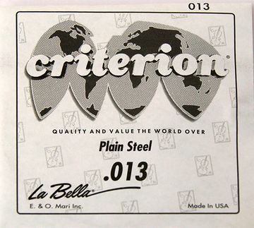 Струна одиночная для акустической и электрогитары LA BELLA CPS013