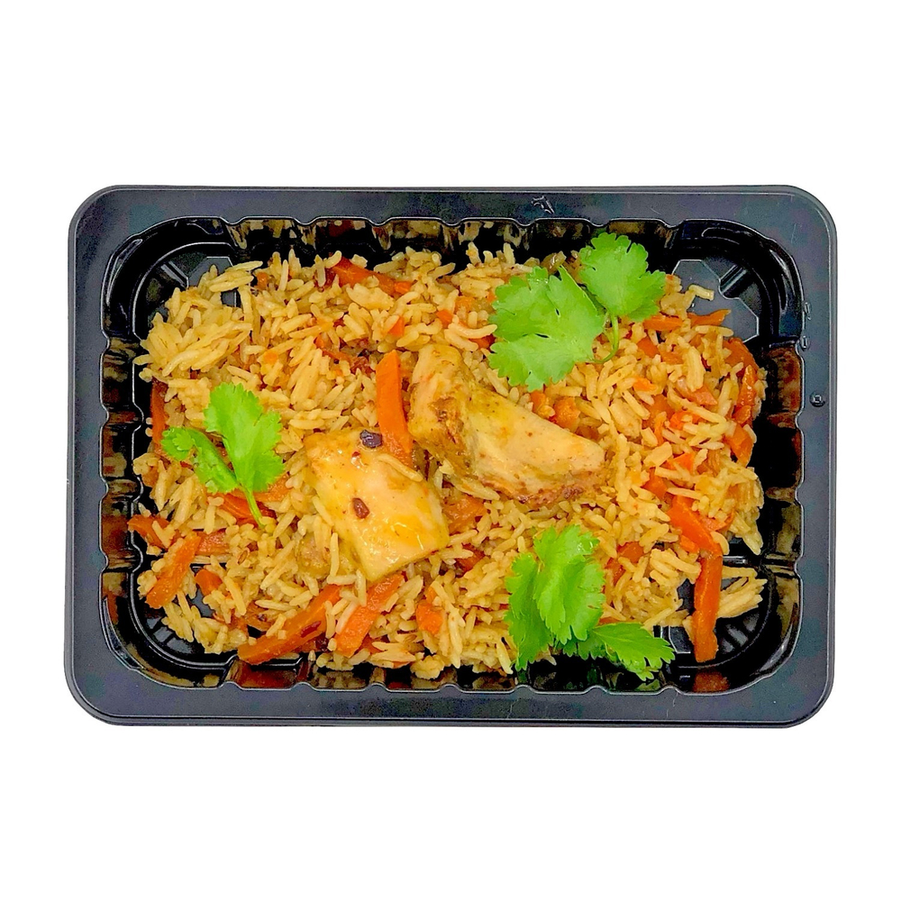 Плов с куриным филе бедра