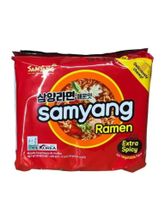 Лапша Samyang Ramen Extra Spicy 120 г 5 шт