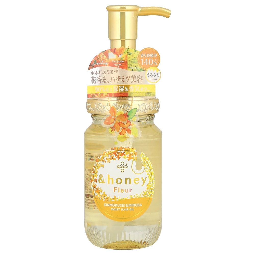 &honey, Увлажняющее масло для волос Fleur, Garden Fleur Honey, 100 мл (3,4 жидк. Унции)