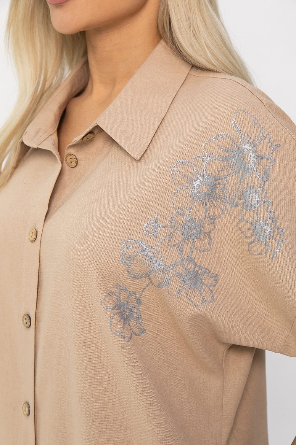 Платье Мирослава (бежевое) П15469-7М LT Collection