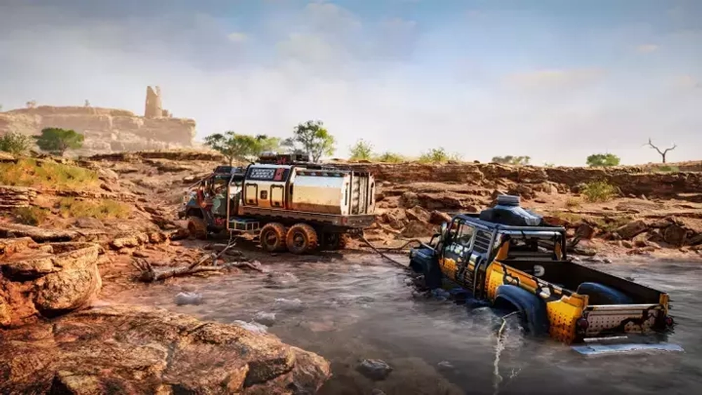 Expeditions: A MudRunner Game (диск для PS4, интерфейс и субтитры на русском языке)