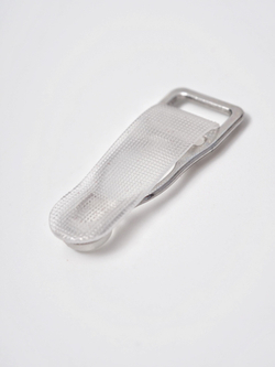 Чулкодержатель металлический цвет серебро ширина 10 мм УЦЕНКА (потертый)