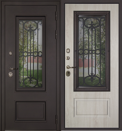 Терморазрыв "Аляска с окном и лазерной резкой"