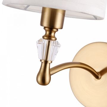 Бра FR1007WL-01BS латунь Riverside Freya