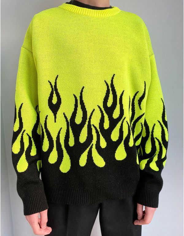 Свитер Neon Flame Мужской - фото 2