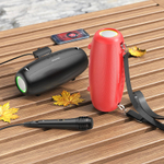 Колонка - Bluetooth BOROFONE BP13 с микрофоном (красный)