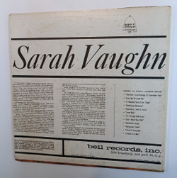 Sarah Vaughan The Voice Of Sarah Vaughan (US 1961)