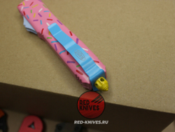 Нож Microtech Ultratech T/E - пончик розовый МТ112