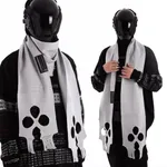 Шарф Heartz Nosebleed Two Distressed Logo серый