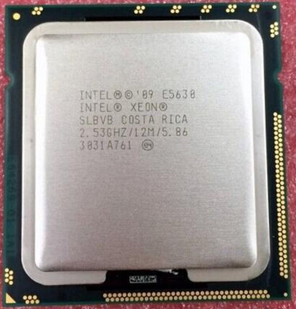 Процессор Intel Процессор Xeon E5630 (2.53GHz/4-core/12MB/80W) SLBVB