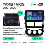 Teyes SPRO Plus 9" для Toyota Yaris, Vios 2017-2020