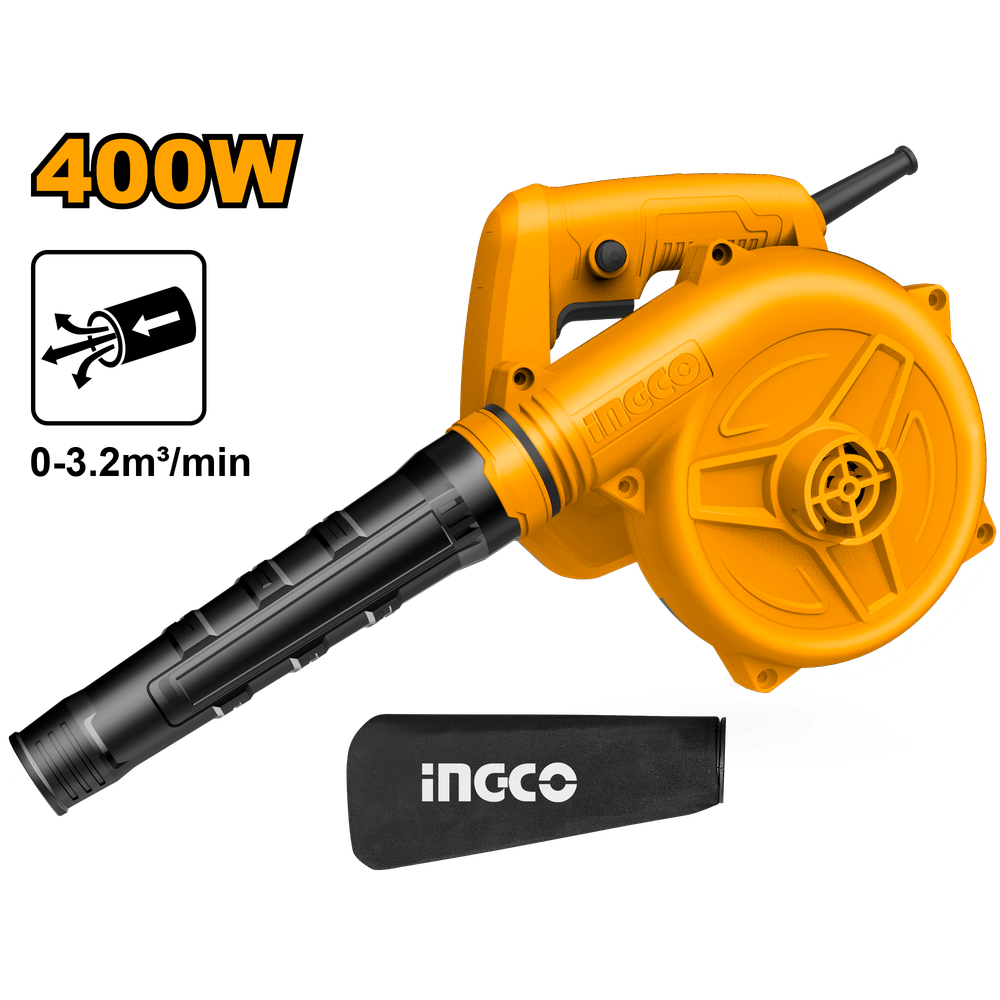 Воздуходувка электрическая INGCO AB4038 400 Вт