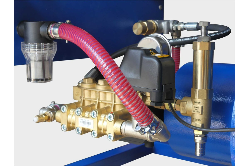 Установка сверхвысокого давления C-TECH 500 бар, 900 л/ч, 15 кВт, 380 Вольт стационарный гидродинамический аппарат