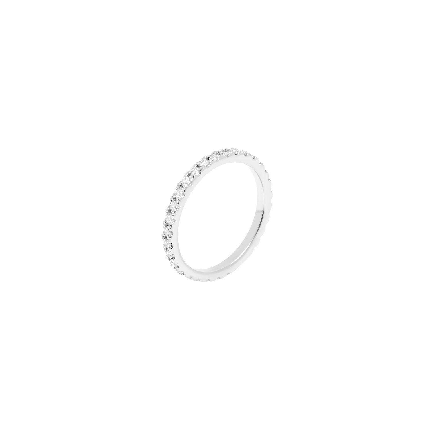 Кольцо Classic Pave Ring By VLV – 1.5mm