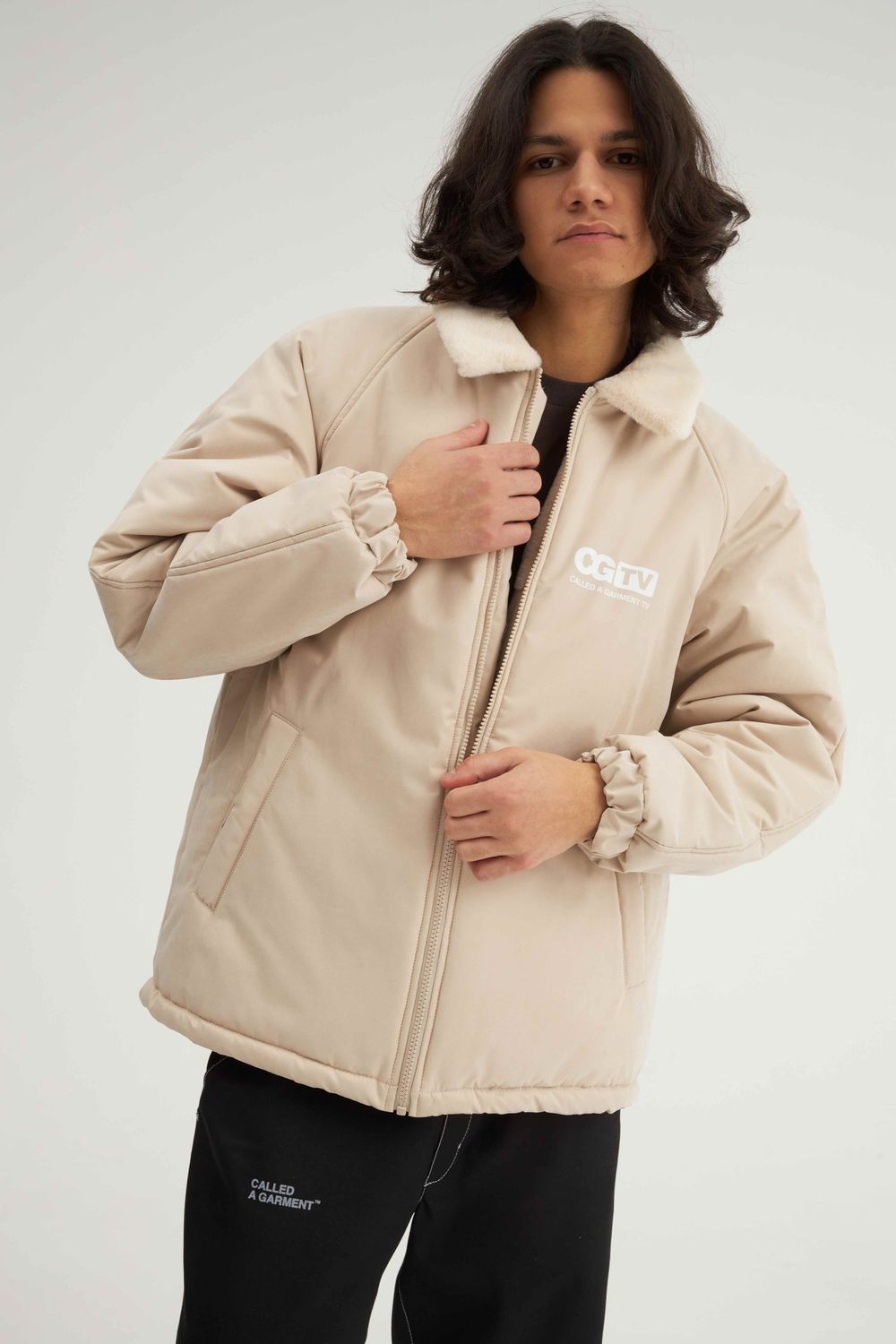 Куртка Зимняя Called a Garment Sheriff Jacket Vol.2 Бежевая