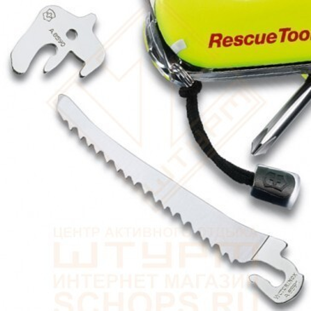 Нож многофункциональный Victorinox Rescue Tool 111 мм, Yellow