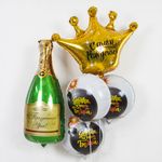 Шар (18"/46 см) Круг, Детка, ты просто Бомба, 1 шт. в упак.