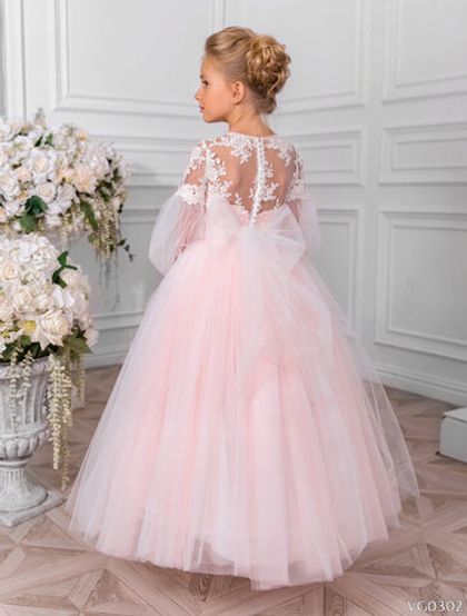 Платье детское пышное