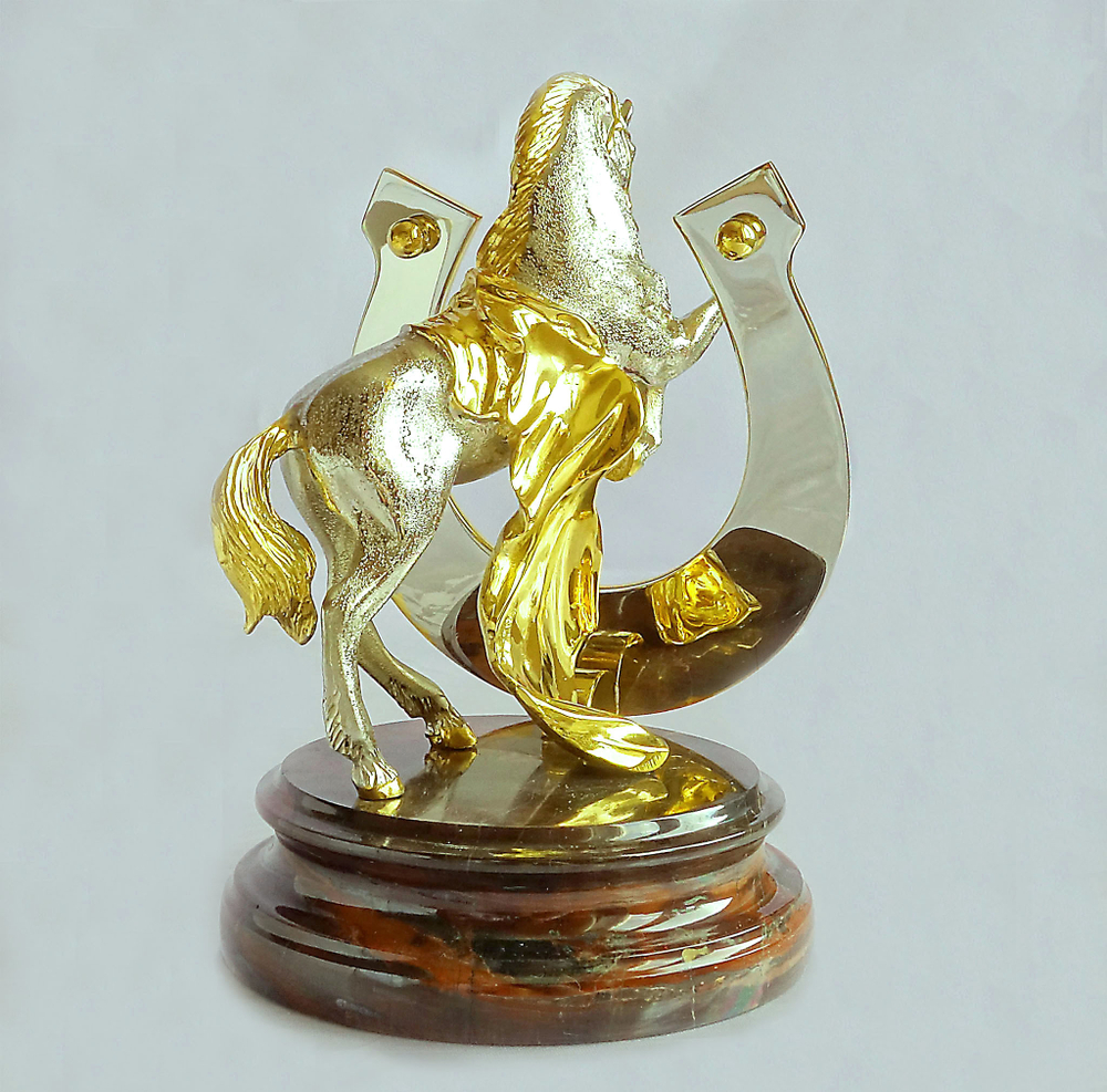 Подкова "На счастье". Яшма