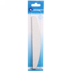 Пилка для ногтей наждачная на блистере полуовальная «Ultramarine», цвет серебро17.7*3см