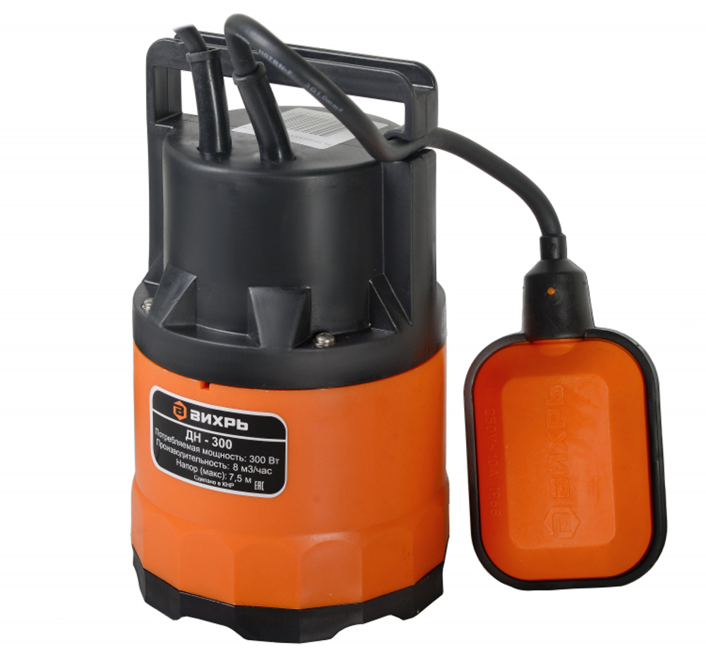Дренажный насос Вихрь ДН-300