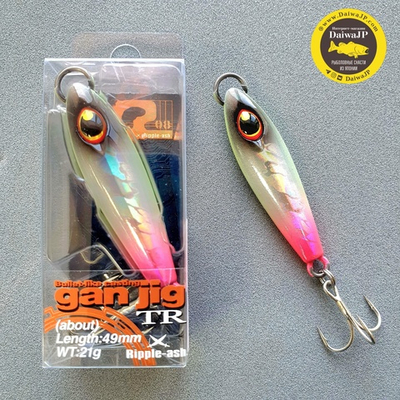 Пилькер TSURUGIYA GAN JIG 21g Silver Glow Pink