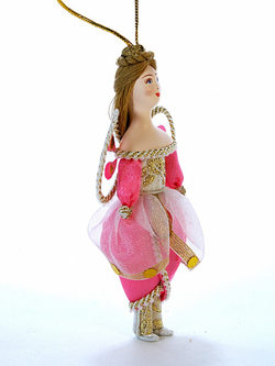Кукла-подвеска сувенирная фарфоровая Фея цветов