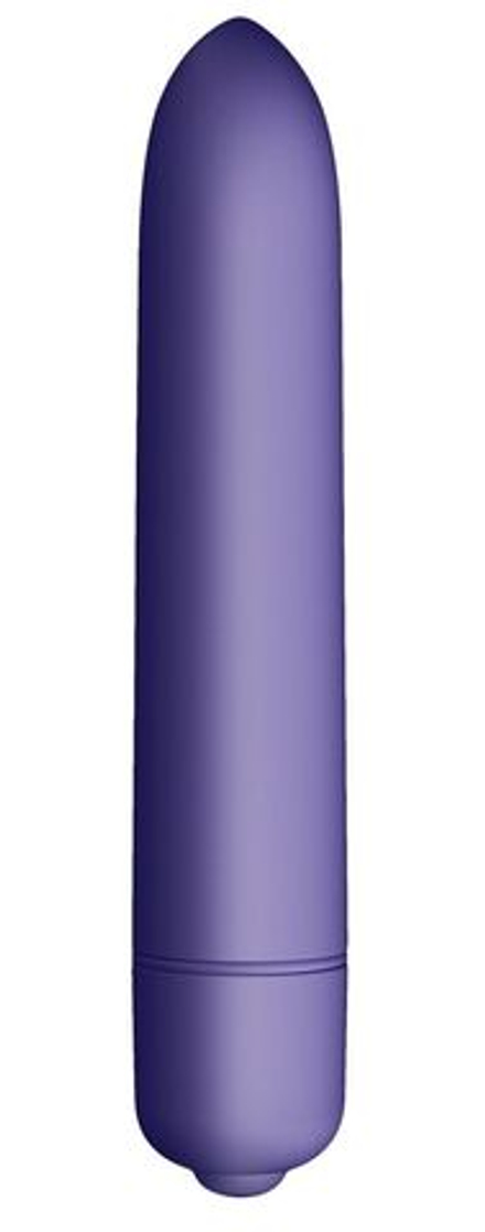 Фиолетовая вибропуля Berri Licious - 9 см.