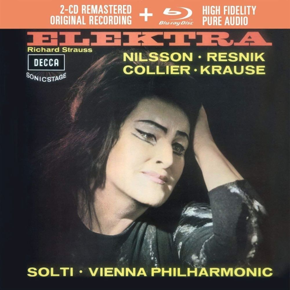 Birgit Nilsson, Vienna Philharmonic, Georg Solti / Strauss: Elektra (2CD+Blu-ray Audio)