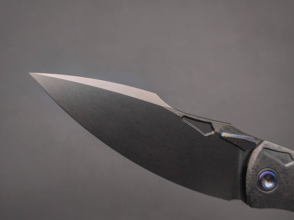 Складной нож Krotos [T14N DLC StoneWash CrystalTi DLC]