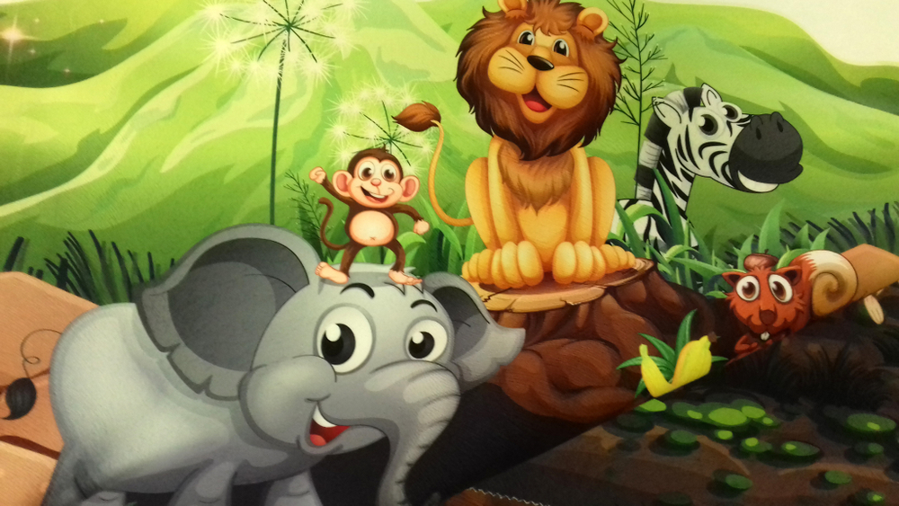 Микровелюр Xpoint (Икспоинт) 0007.01 В гостях у сказки