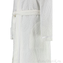 Халат махровый Cawo 7131 белый Германия фрагмент 1