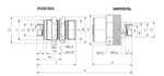 БРС РЕЗЬБОВЫЕ VR 36x2 28L - D1 Розетка