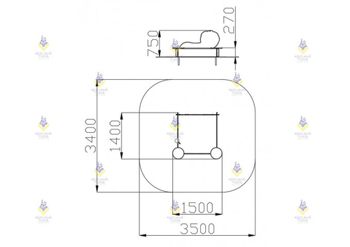 Песочница «Львенок»