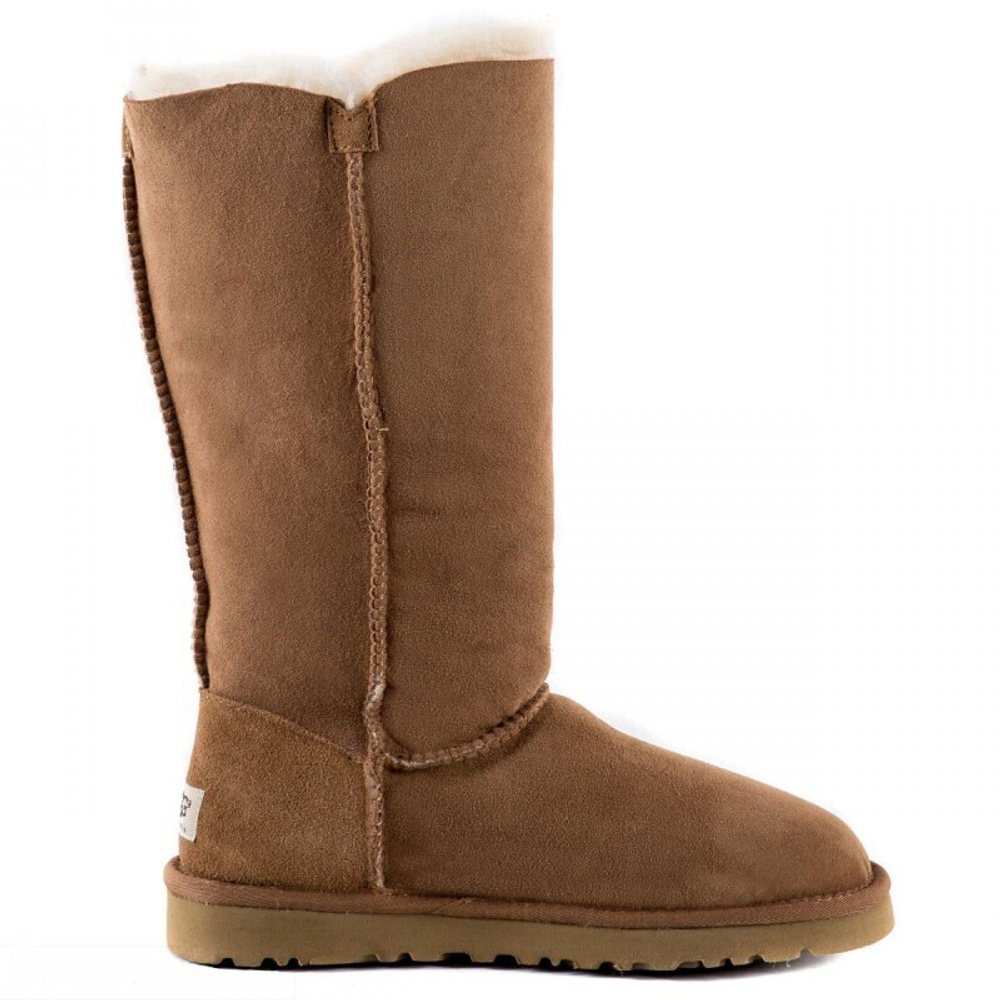 Угги Bailey Button Triplet Chestnut