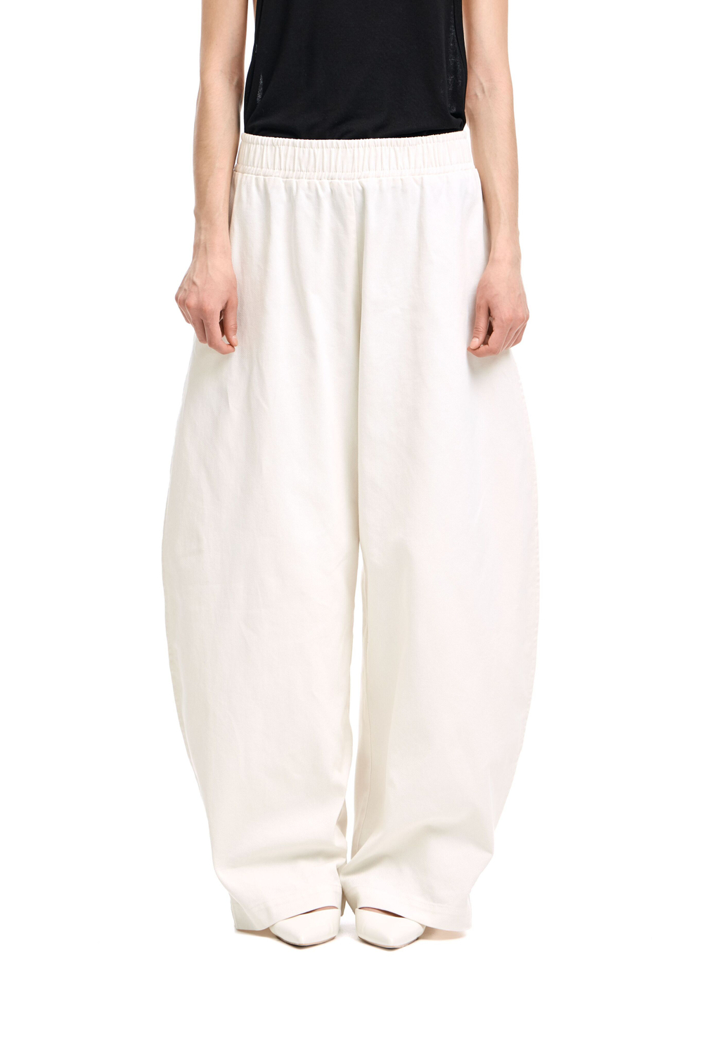 Джинсы с баской SELECT Milk