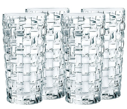 BOSSA NOVA - Набор стаканов 4 шт. высоких 395 мл бессвинцовый хрусталь (set 4 pcs)