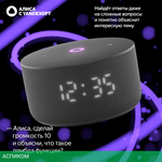 Умная колонка Яндекс Станция Мини 3 черный (YNDX-00027BLK)