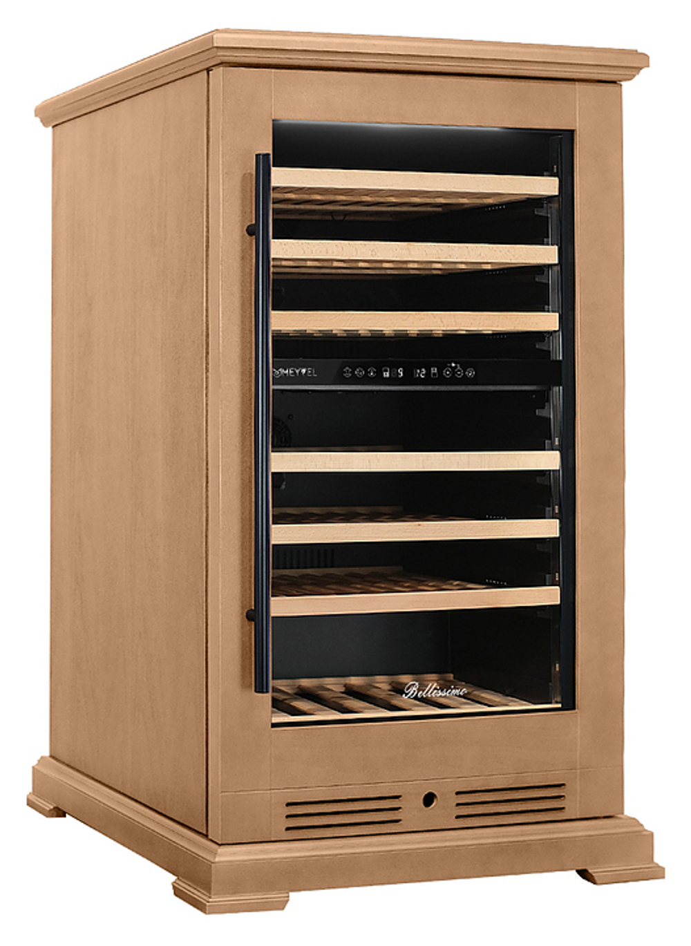 Винный шкаф MEYVEL MV77PRO-KBT2 Натуральный бук