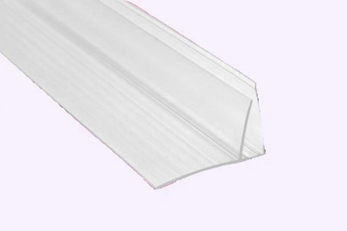 Профиль пристенный прозрачный 4-6мм