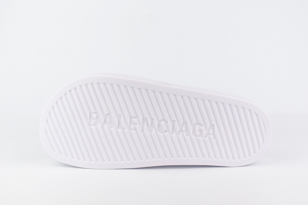 Шлепанцы Balenciaga Chunky Slide White