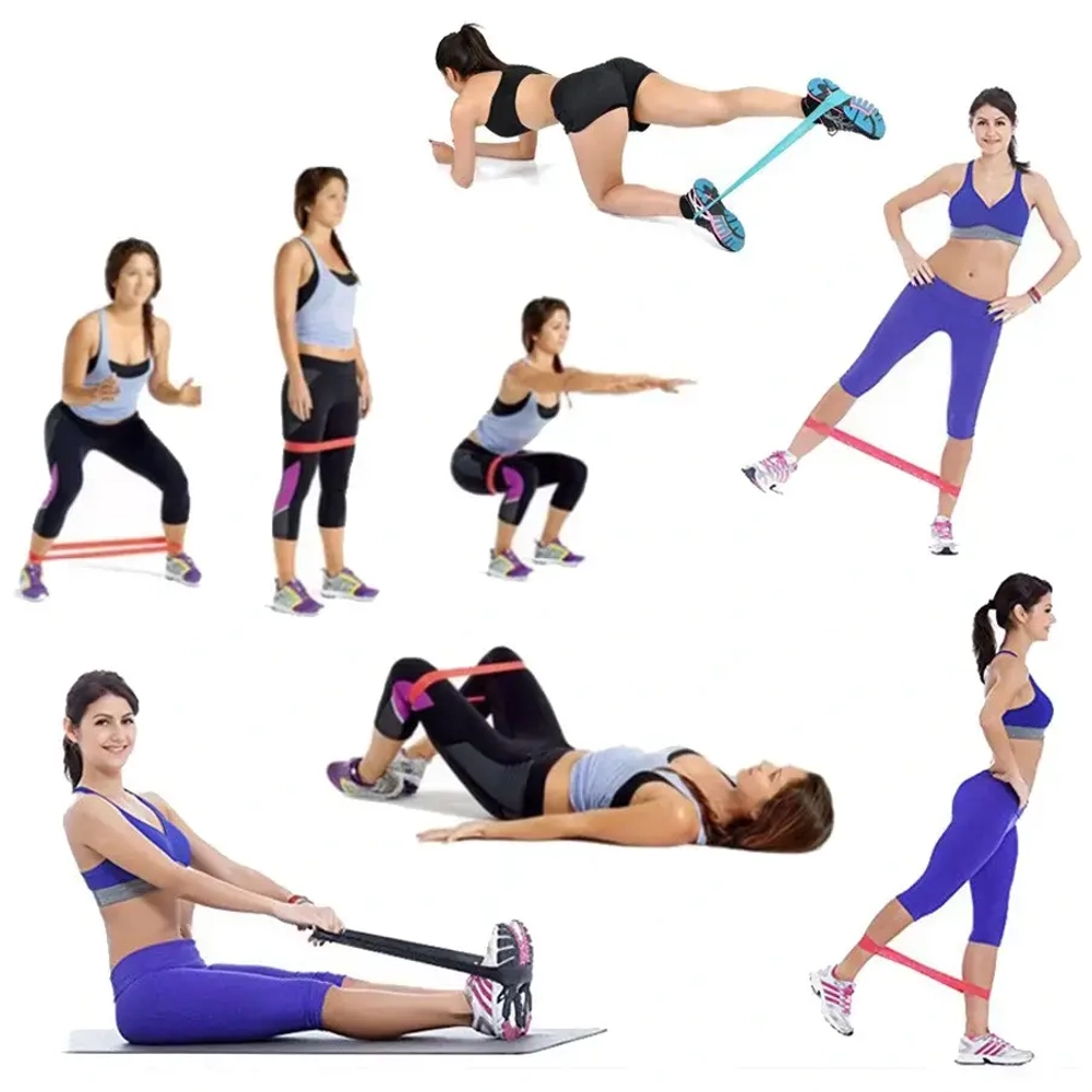 Резинка для фитнеса 22 мм (6-24 кг), микс цветов