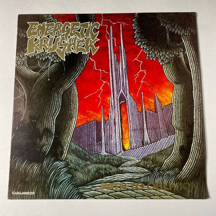Винтажная виниловая пластинка LP Energetic Krusher Path To Oblivion (UK 1989)