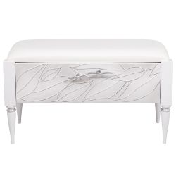 Банкетка Арт Айс Сильвер