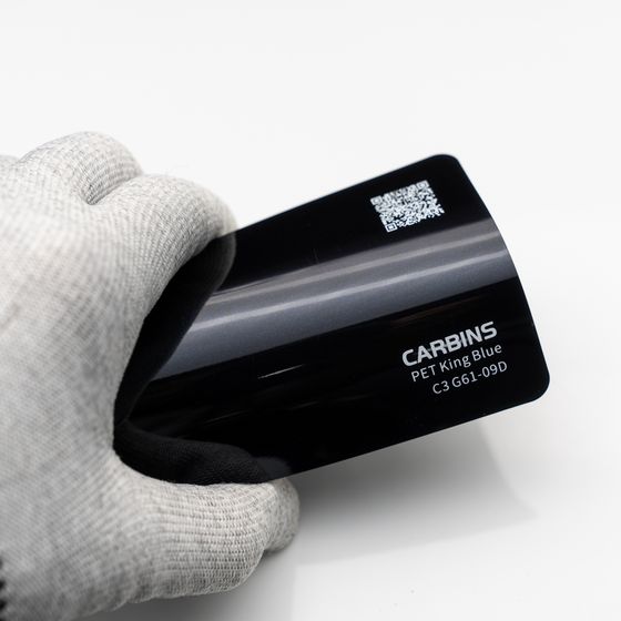 Веер образцов виниловой цветной пленки Carbins